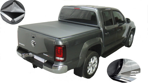 Capota Marítima Encaixe P/ Amarok Dupla 2013