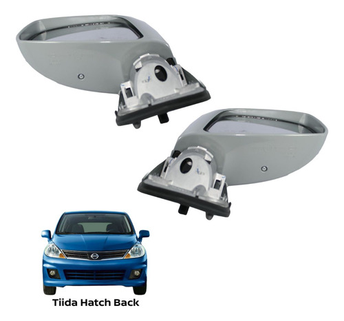 Set Espejos Laterales Manuales Tiida Hatchback 2014