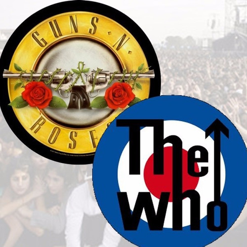 Entradas Guns N' Roses The Who -  Campo Vip - 100% Seguro