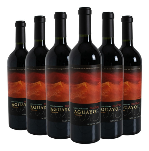 Vino Sunal Aguayo Malbec Caja X 6 X 750ml. - Agustin Lanús 