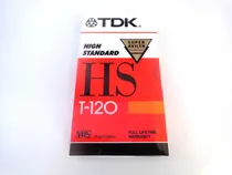 Comprar Fita Video Vhs Hs T-120 Tdk Sup Avilyn - Nova Lacrada