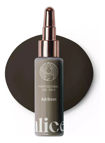 Pigmentos Microblading Alice Cosmetic 17 Tonos Labios 15ml Color Ash Brown
