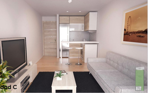 Dpto Monoambiente Venta Con Balcon Full Amenities