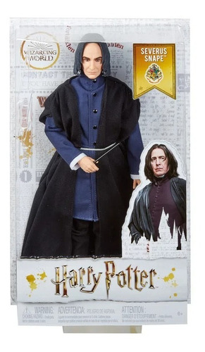 Boneca  Severus Snape Harry Potter Mattel Barbie 30  Cm