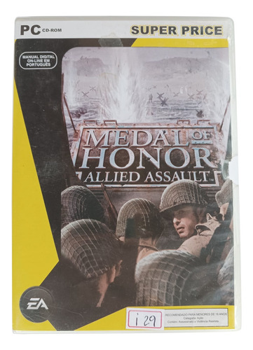 Cd De Jogo Medal Of Honor Allied Assault Guerra I 29