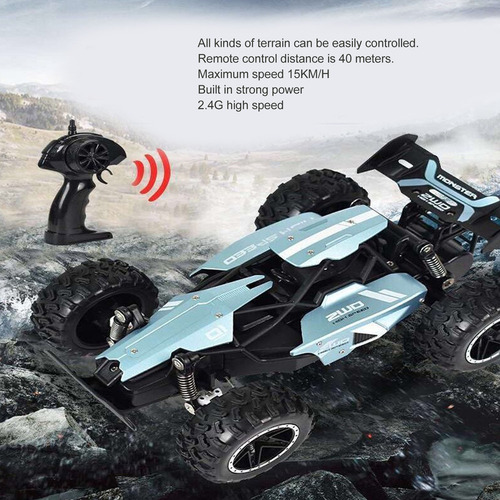 Vehículo Rc Crawler Todoterreno 1:18 2.4 G De Alta Velocidad