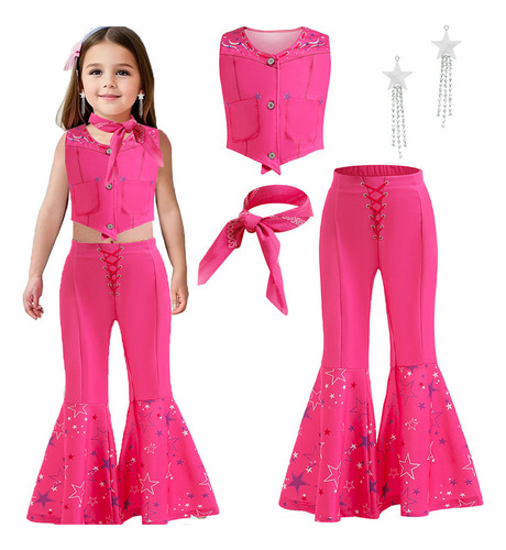 Chicas Cosplay Acción Real Barbie Set De Película Para Niños