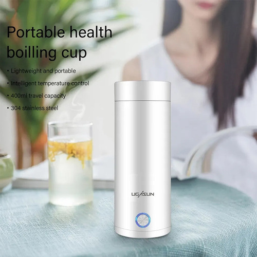 Chaleira Elétrica Portátil Thermos Coffee Bottle Ebulidor