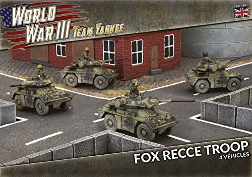 Accesorio Para Juego - Team Yankee Fox Recce Troop Briti