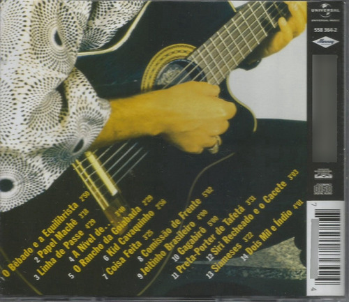 Cd - João Bosco - O Melhor De Bêbado Equilibrista- Lacrado