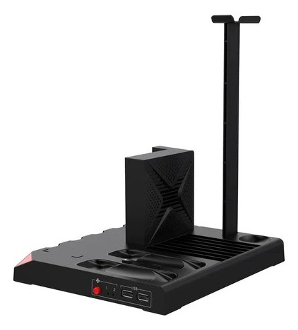 Soporte Vertical Porta Juegos Nintendo Switch Base Cargador