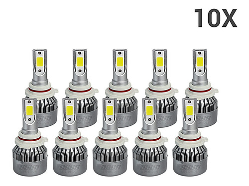 5 Pares Focos Led 2 Caras 40w C6 Luz Aux/principal 9006 Osun