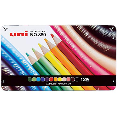 Mitsubishi Pencil Co, Ltd. Lápiz De Color 880 Grado 12...