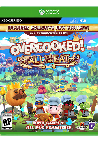 Videojuego Overcooked! Todo Lo Que Puedas Comer: Xbox Series