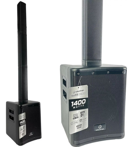 Caixa De Som Ativa 700w Waldman Bluetooth Bateria
