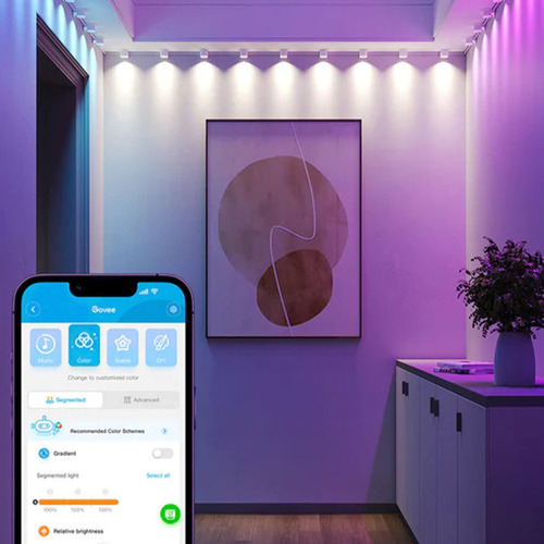 Luces Empotrables De Cadena Wifi 3 Mts - Govee