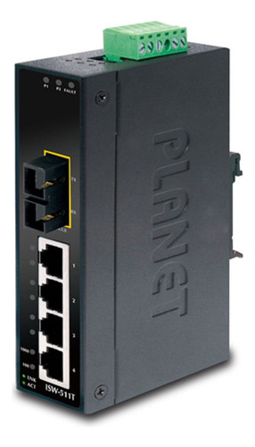 Fx Puerto Multimodo Industrial Ethernet Switch Mile Grado