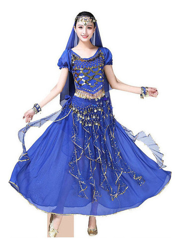 Bollywood Belly Dance Costume Set Indian Dance Dress