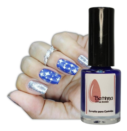 Imagem 8 de 10 de Kits Esmalte Para Carimbo Unhas Grátis Diluidor