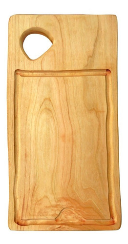 Tabla De Cortar De Madera Asado/cocina 40 Cm