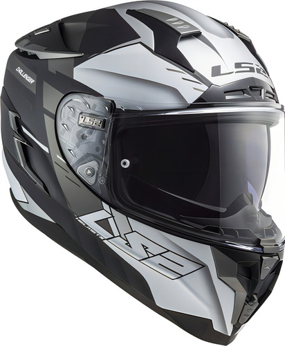 Casco moto integral Ls2 327 Challenger Allert talle M