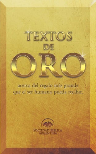 Porciones Bíblicas Para Evangelismo Textos De Oro X10