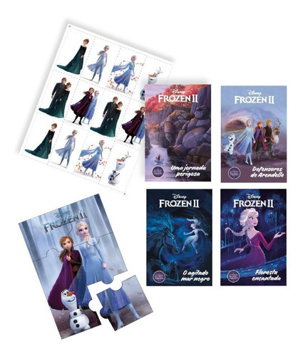 Aprender E Divertir Disney - Frozen 2, De Valquiria Matiolli. Editora Rideel, Capa Mole Em Português, 2020