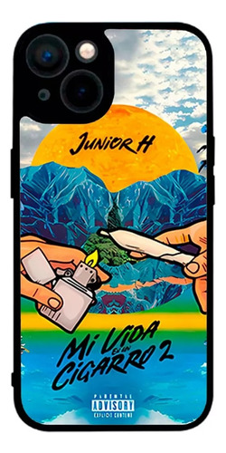 Funda Para iPhone / Junior H / Álbum Mi Vida En Un Cigarro2