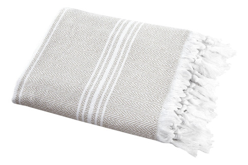 Salbakos Toalla Fouta Peshtemal Turca, 100% Algodón Orgánico