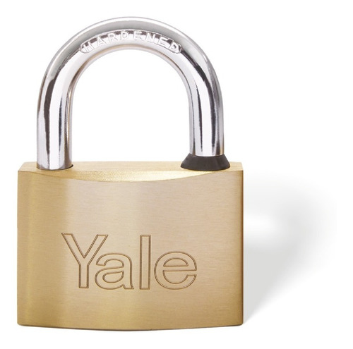 Candado Yale 50 Mm De Bronce/llave Yale/hermanado X 3