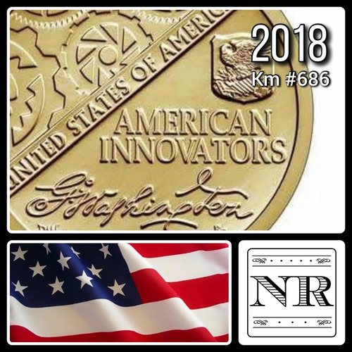 Estados Unidos - 1 Dolar - Año  2018 - Intro Innovadores 