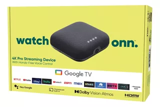 Onn Google Tv 4k Pro 3gb+32gb Wifi-6 (2024)