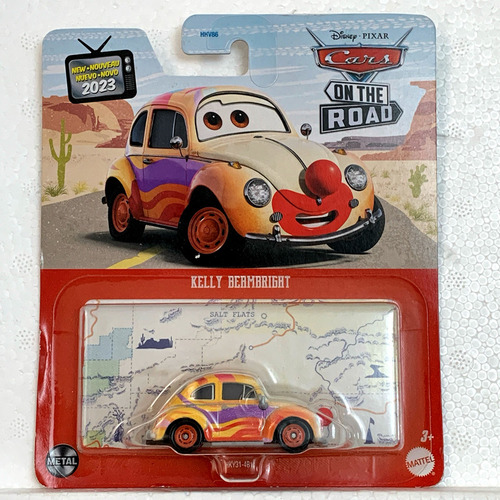 Carrito Disney Pixar Cars Kelly Beambright Vocho Payaso