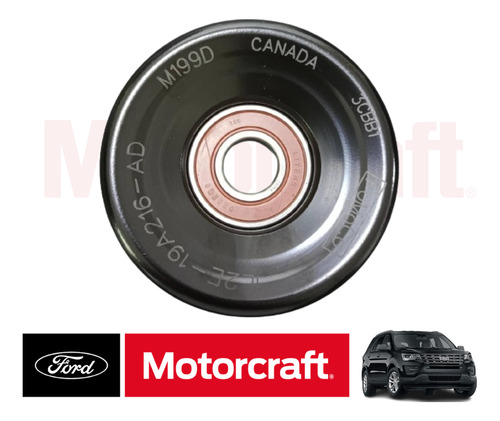 Polea Lisa Correa Única Ford Explorer Triton Fx4 Original