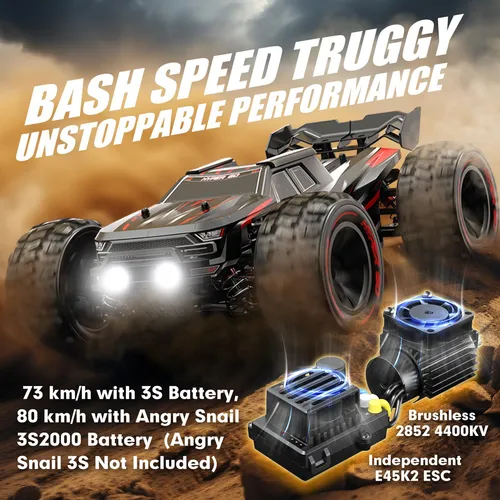 Hyper Go 14210 H14bm V3 Rc Coche Sin Escobillas 50 Mph 4x4
