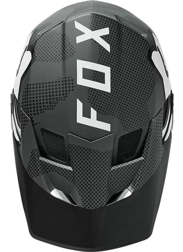 Casco Bicicleta Rampage Comp Camo Negro Fox
