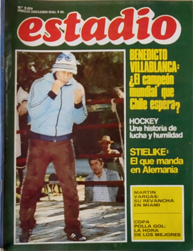 Revista Estadio N°2024 Benedicto Villablanca (ee114
