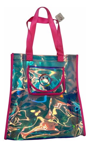 Bolso De Niñas Transparente Playero