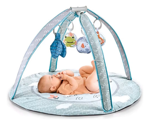Gimnasio Alfombra Bebe Acolchado Fluffybaby Centro De Juegos