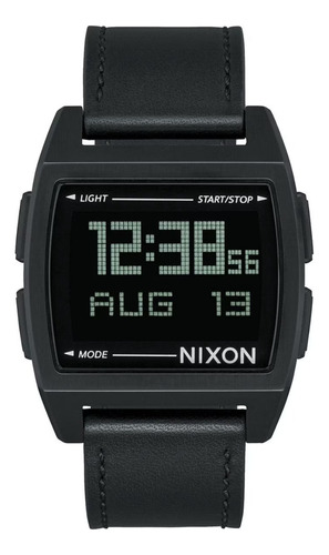 Reloj Nixon Unisex Plateado Teller Black Casual A045000