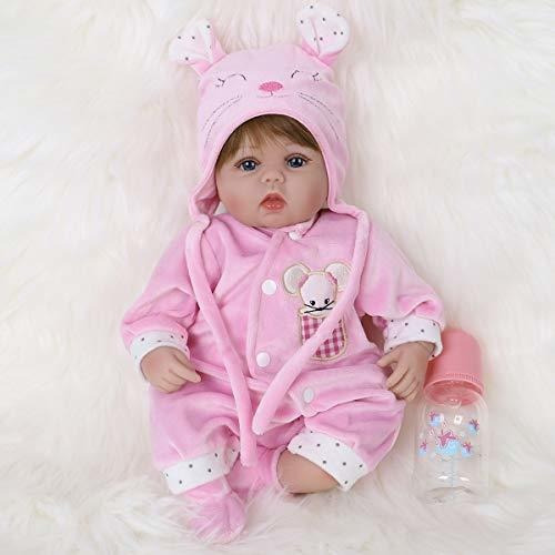 Ena Reborn Baby Doll Vinilo De Silicona Realista Baby 16 Pul