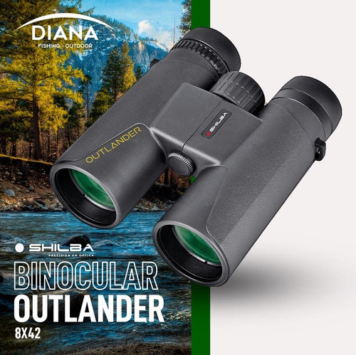 Imagen 3 de 7 de Binocular Shilba 8x42 Outlander Optica Premium Estuche