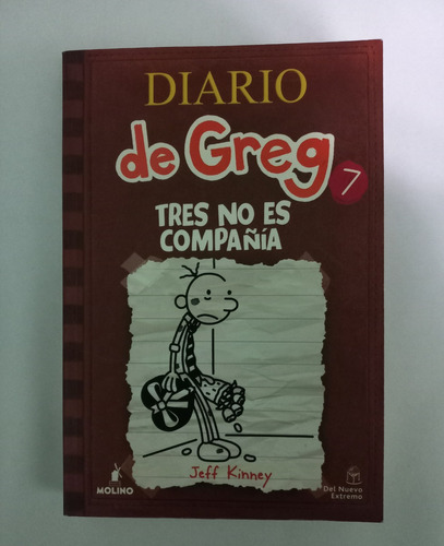 Libro Diario De Greg 7, Tres No Es Compañia