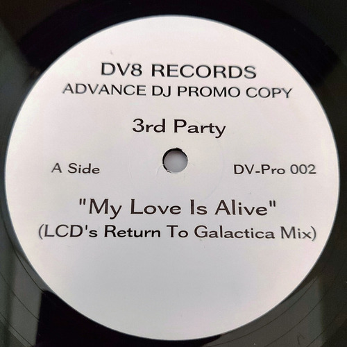 3rd Party - My Love Is Alive  Single Importado Usa  Lp