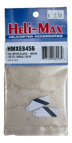 Heli-max Hmxe8456 Tail Rotor Blades - Novus 125 Cp/novus 125