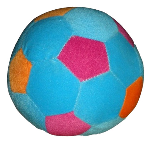 Peluche Pelota Colores En Tela Suave 16 Cm Phi Phi Toys