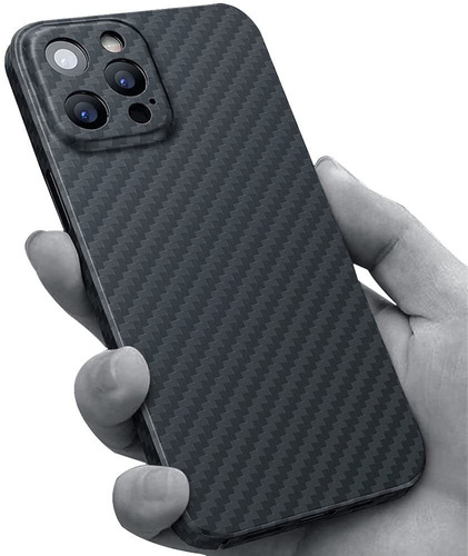 Funda Para iPhone 12pro Con Fibra De Carbono Materiales De