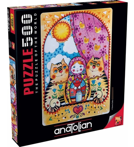  Puzzle 500 Piezas Matryoshka - Anatolian 