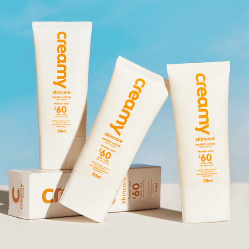 Kit Creamy Skincare Protetor Solar Facial Fps 60 Antirugas