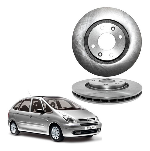 Par Disco Freno Delantero Citroen Xsara Picasso 2000